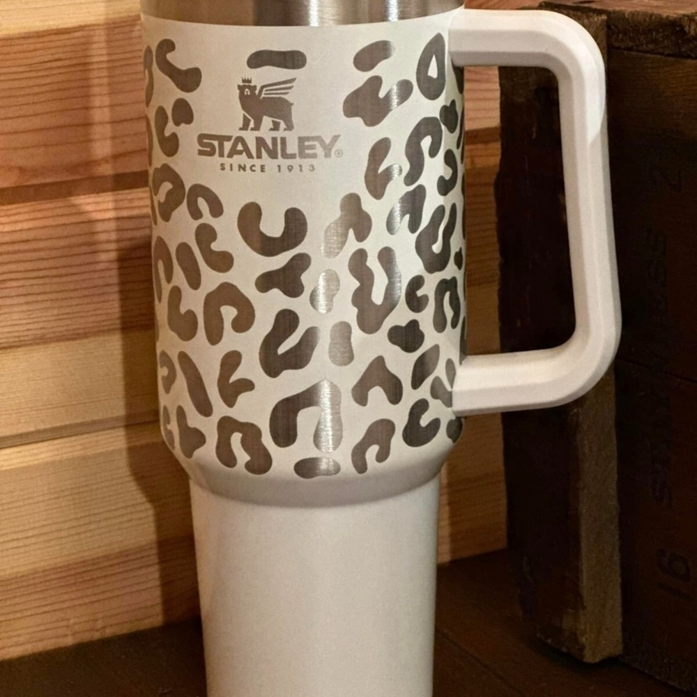 Stanley Leopard Print Travel Mug